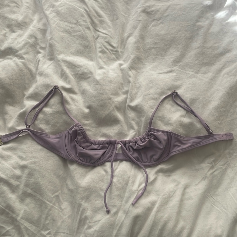 Lavender bikini top